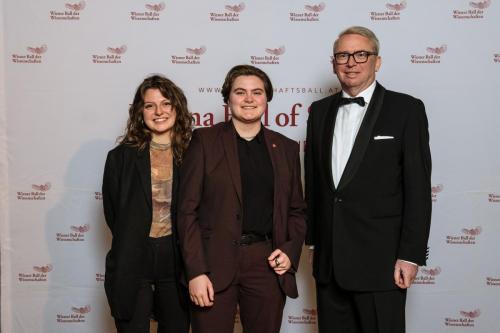 Greta Finkenstedt, Nina Mathis (ÖH Bundesvorsitzende)