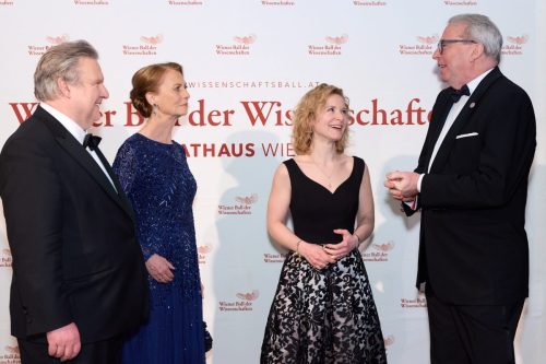 Bürgermeister Michael Ludwig, Irmtraud Rossgatterer, Wissenschaftsministerin Eva-Maria Holzleitner